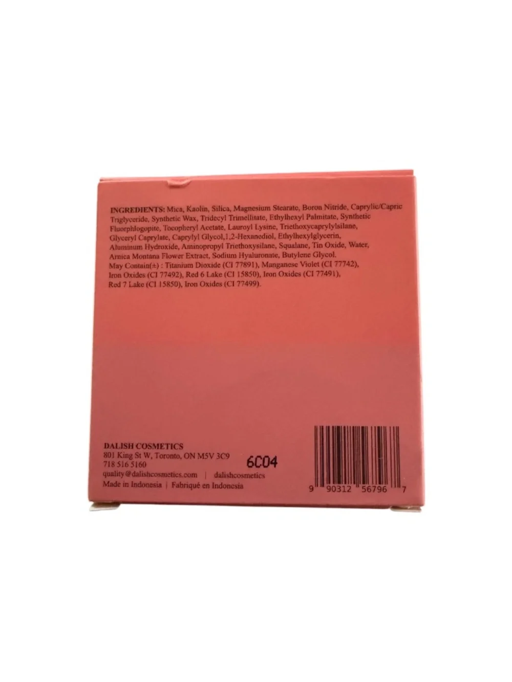Da Lish Cosmetics Powder Blush Duo in Peachy Keen (soft peach/pink coral)